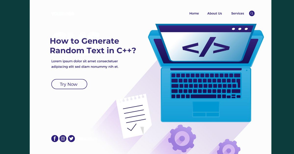 How to Generate Random Text in C++?