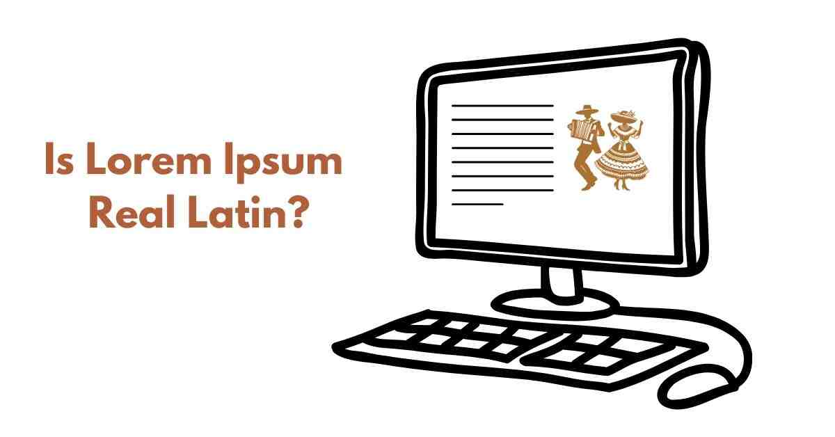 Is Lorem Ipsum Real Latin