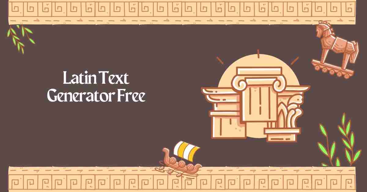 Latin Text Generator Free