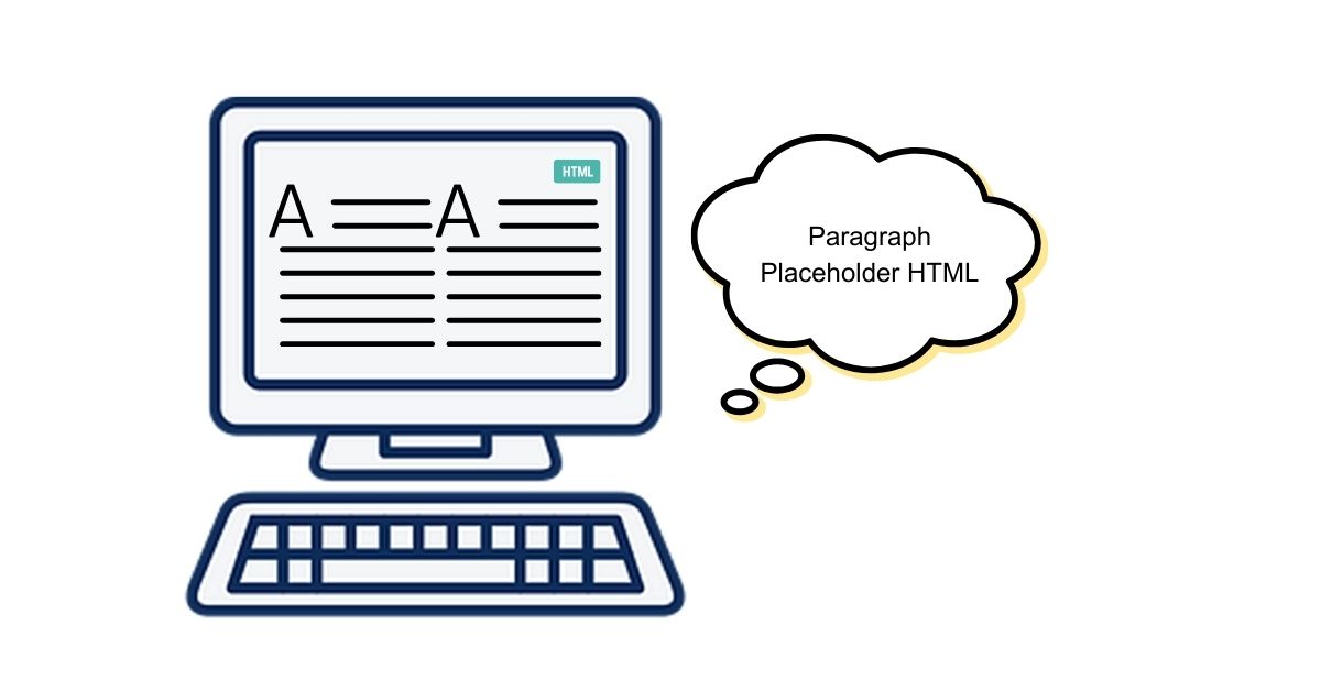 Paragraph Placeholder Html