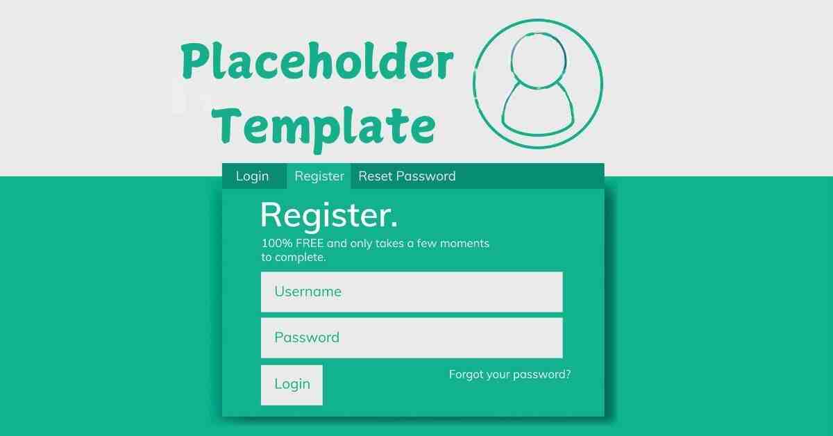 Placeholder Template