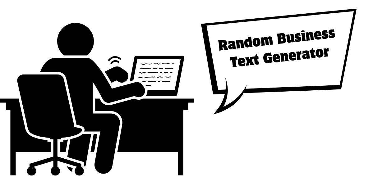 Random Business Text Generator