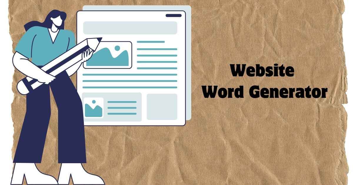 Website Word Generator