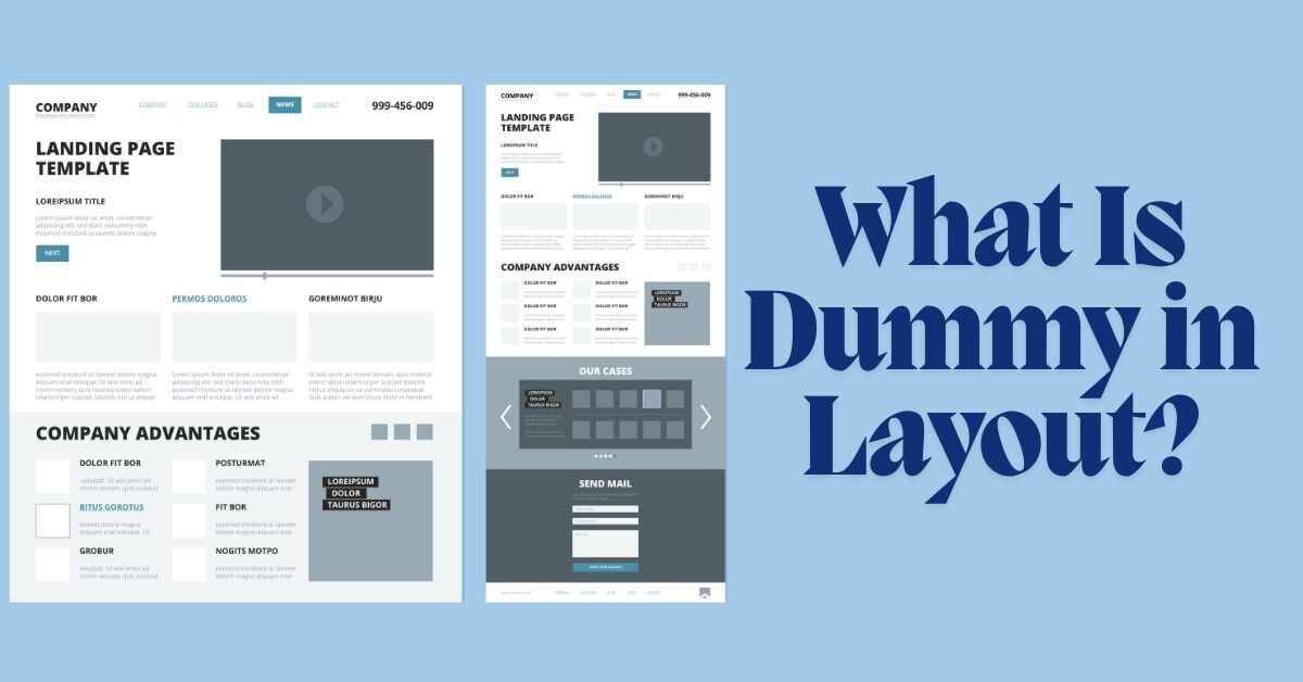 What Is Dummy in Layout?