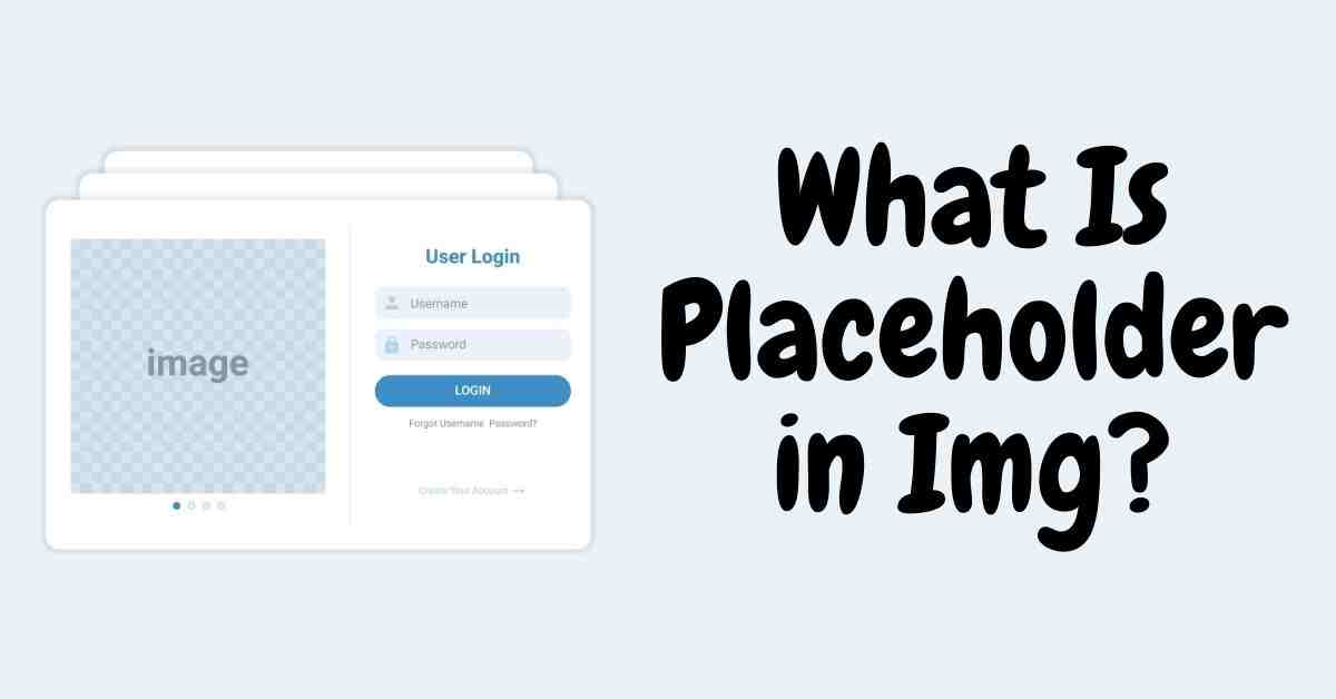 What Is Placeholder in Image?