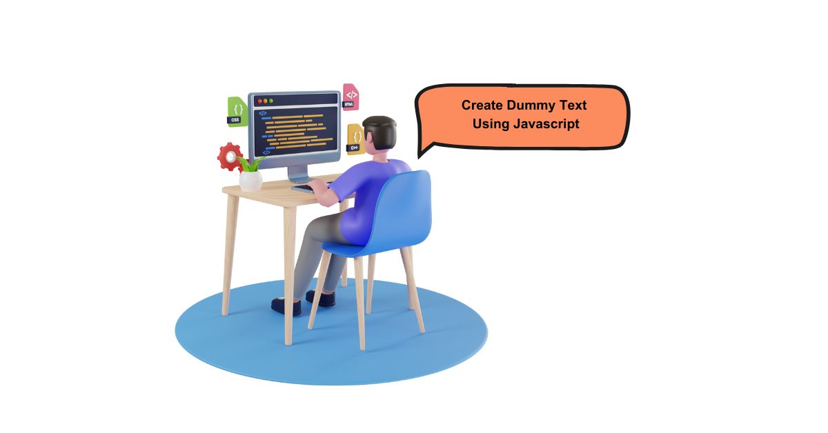 Create Dummy Text Using Javascript