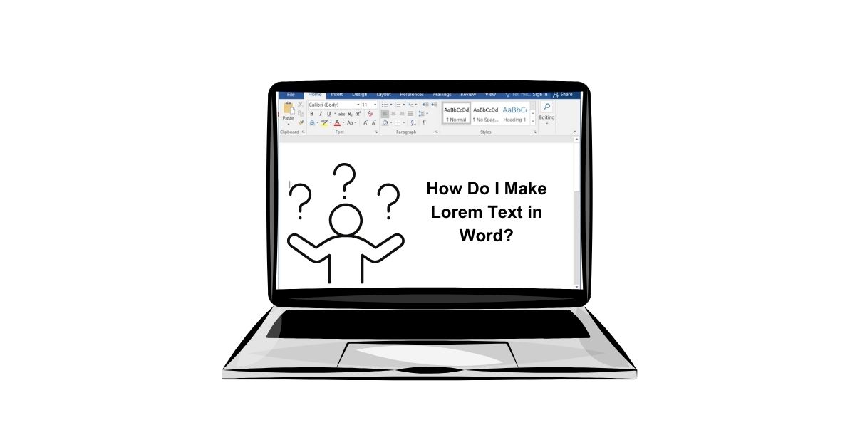 How Do I Make Lorem Text in Word?