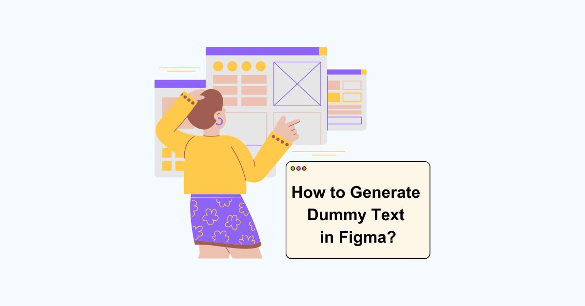 How to Generate Dummy Text in Figma?