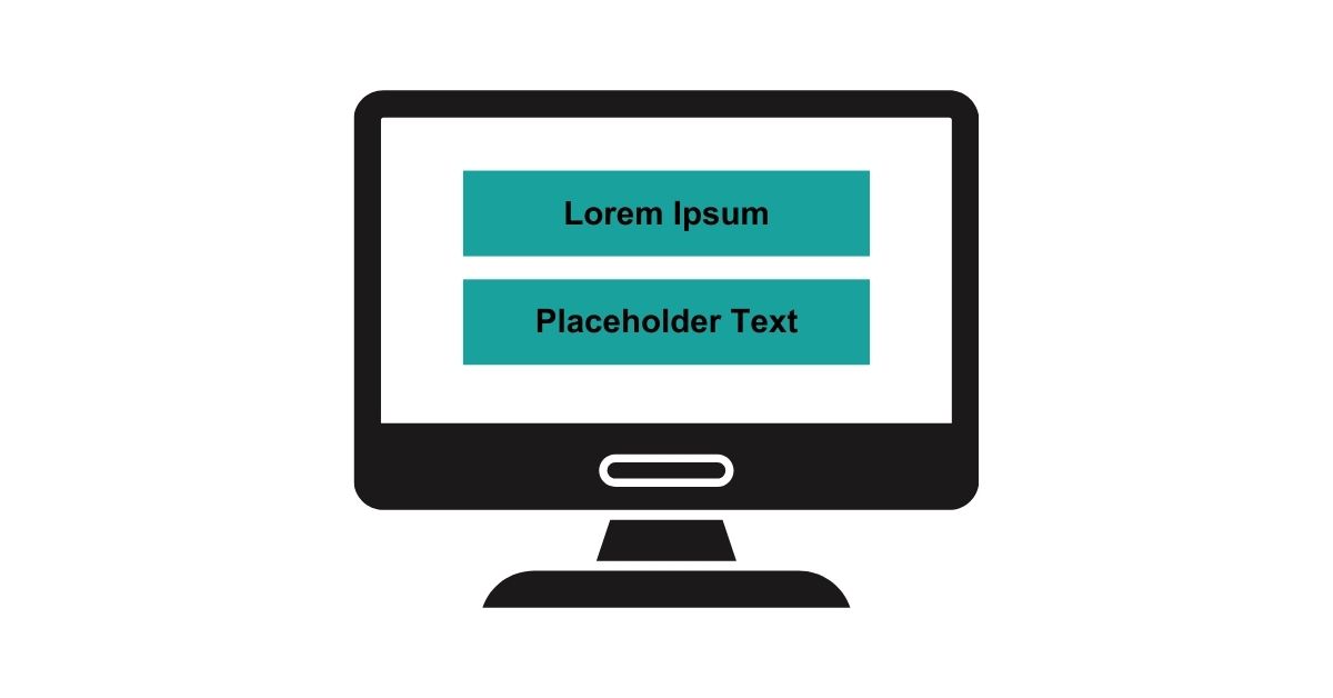 Lorem Ipsum Placeholder Text