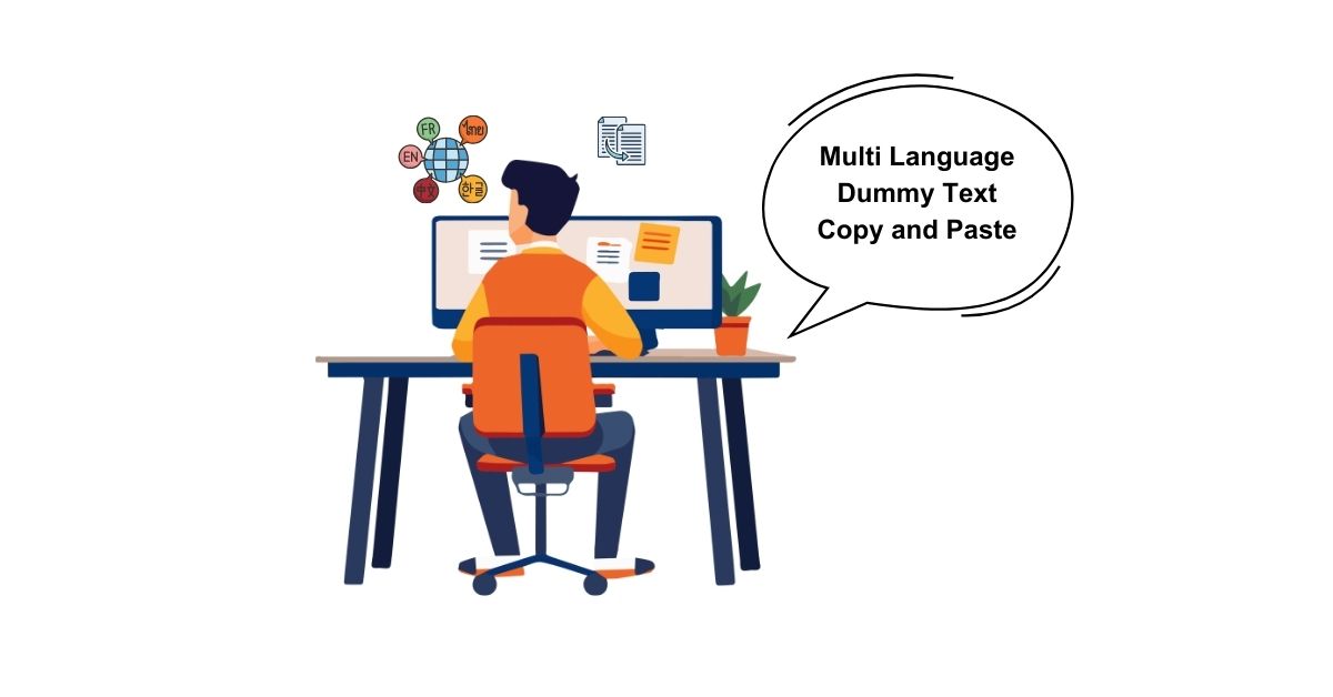 Multi Language Dummy Text Copy and Paste