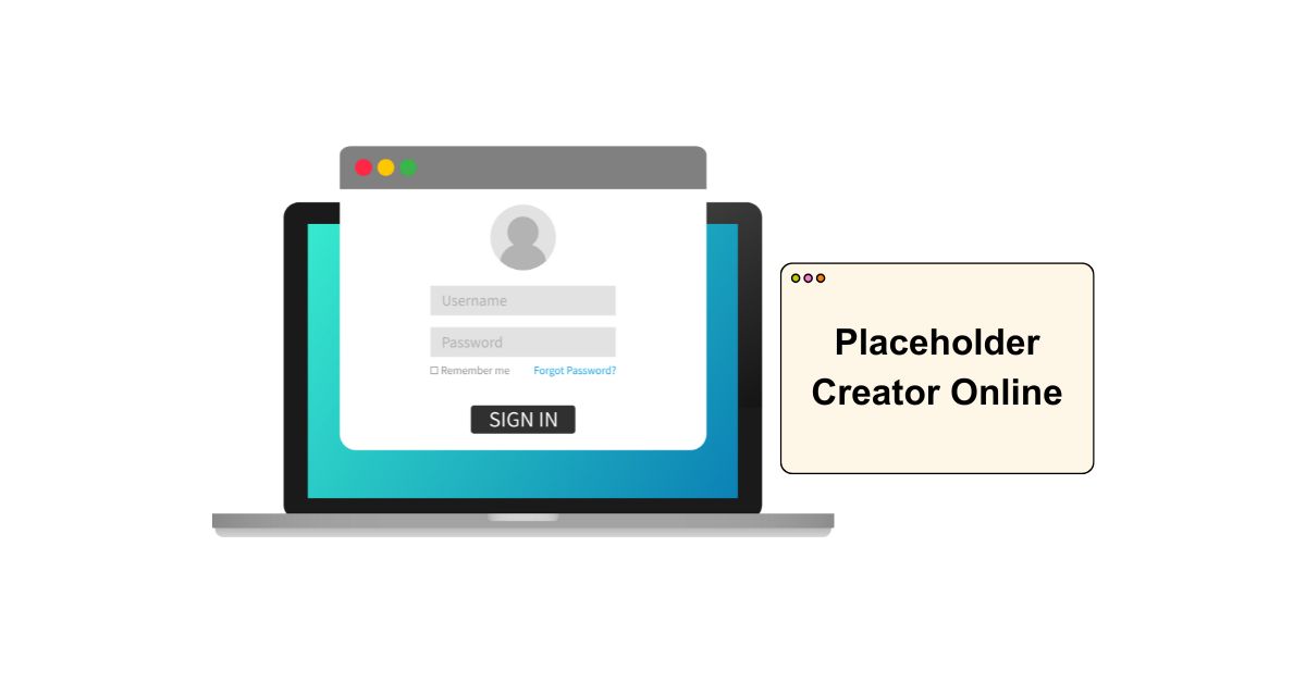 Placeholder Creator Online