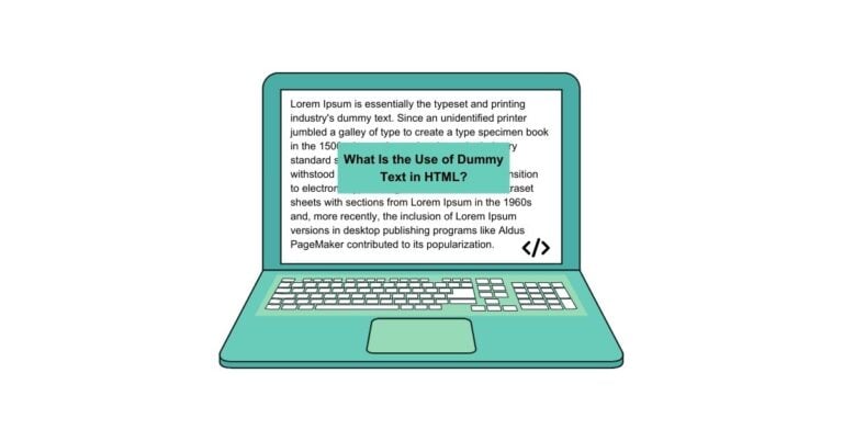 What Is the Use of Dummy Text in Html? - Lipsum Hub