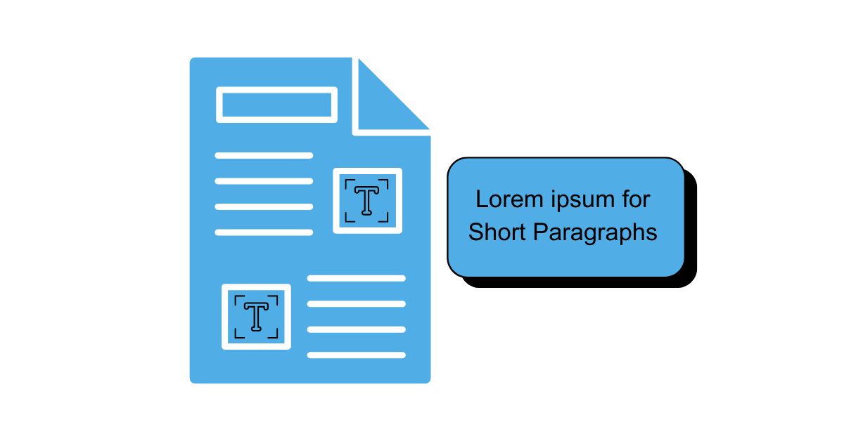 Lorem ipsum for Short Paragraphs