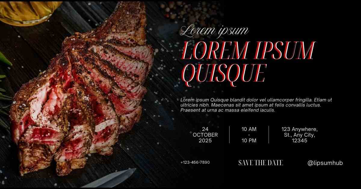 Beef-Themed Lorem Ipsum Generator