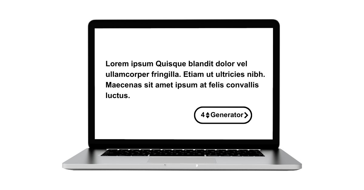 Customizable Lorem Ipsum Generator with Advanced Features