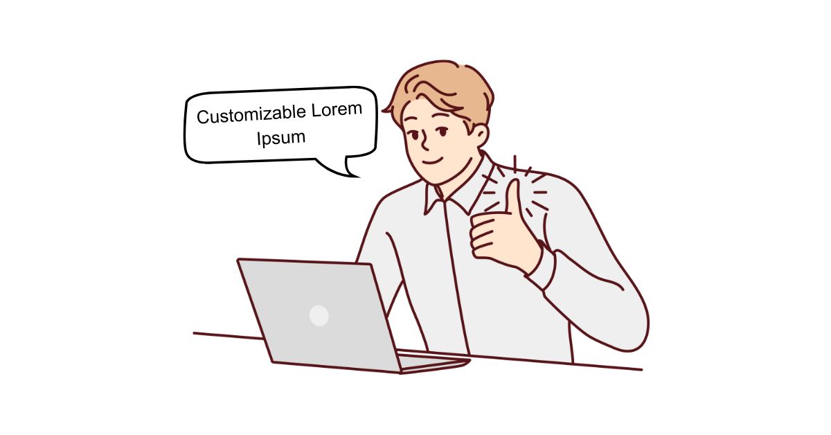 Customizable Lorem Ipsum