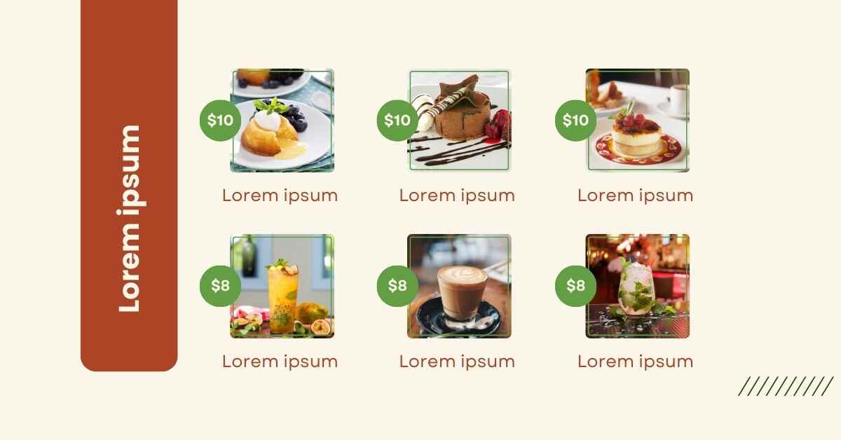 Global Food Name Lorem Ipsum Generator