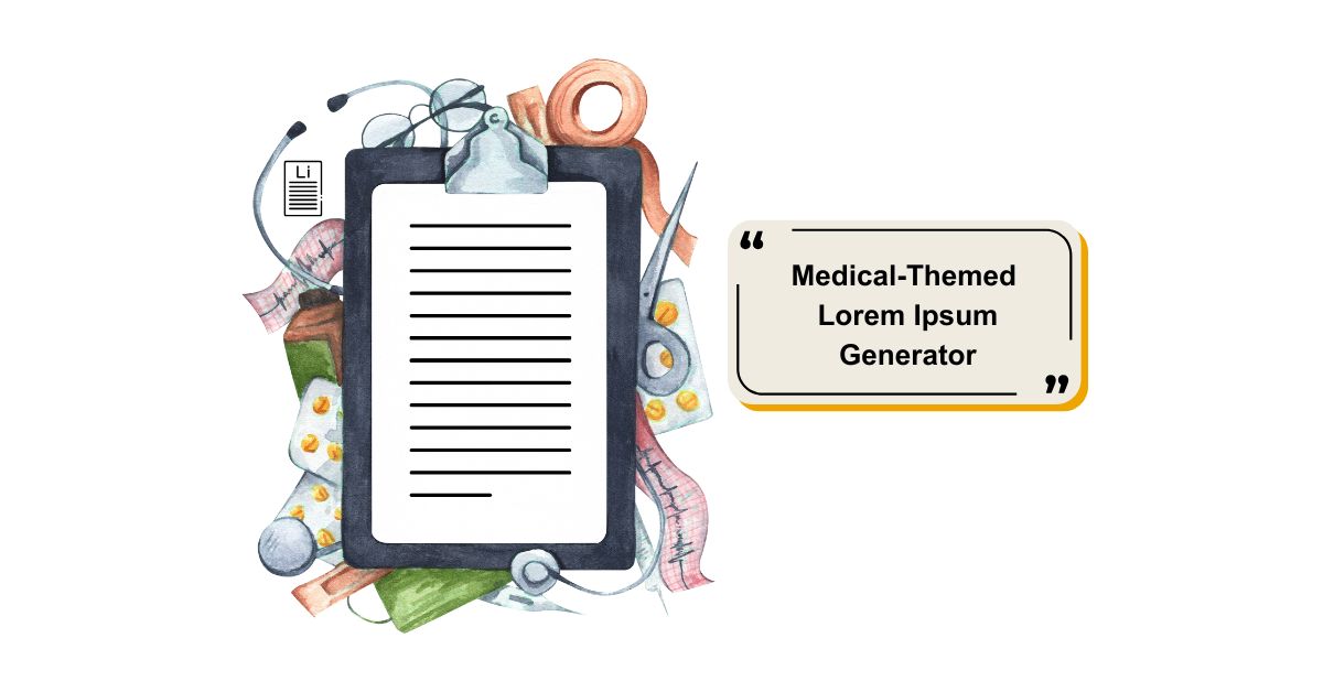 Medical-Themed Lorem Ipsum Generator