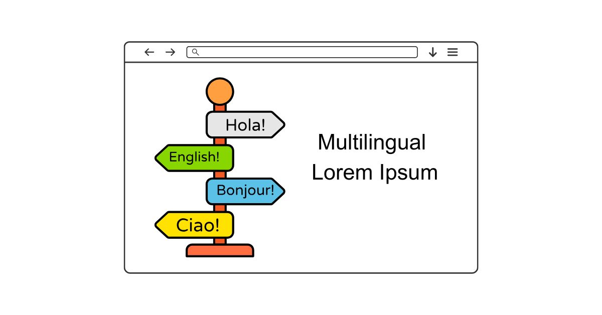 Multilingual Lorem Ipsum