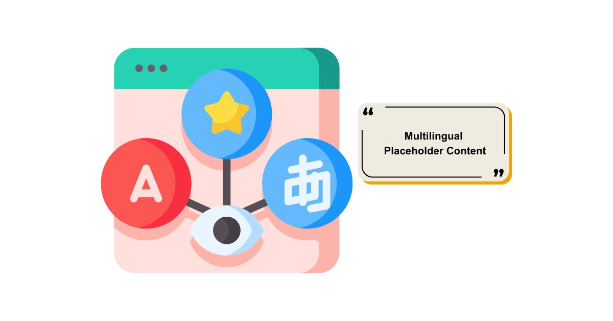 Multilingual Placeholder Content