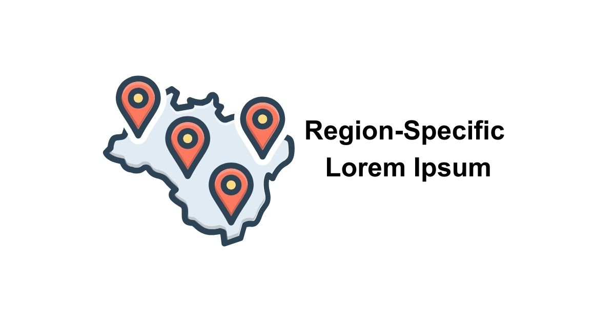 Region-Specific Lorem Ipsum