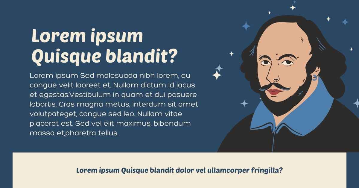 Shakespearean Lorem Ipsum Generator