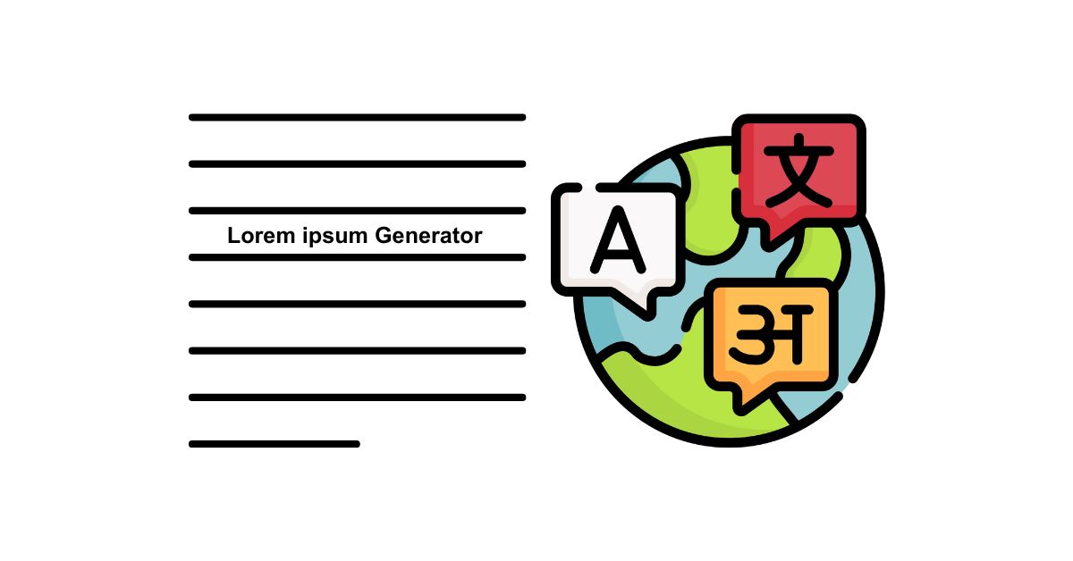 Simple Multi-Language Lorem Ipsum Generator