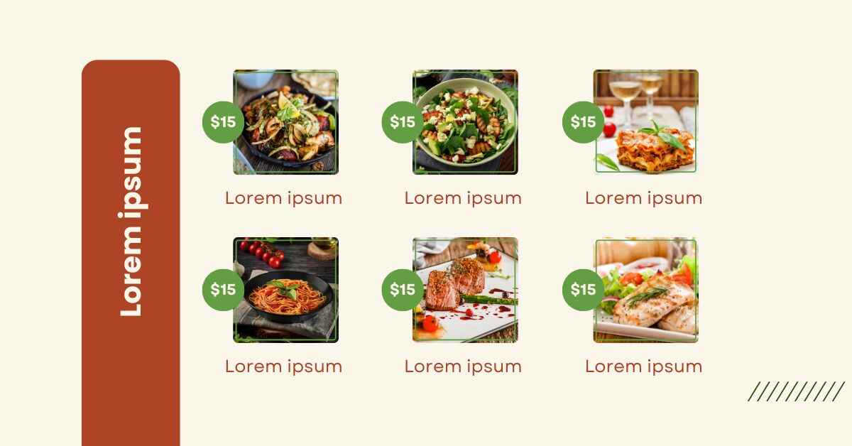 Standard Global Food Lorem Ipsum Generator