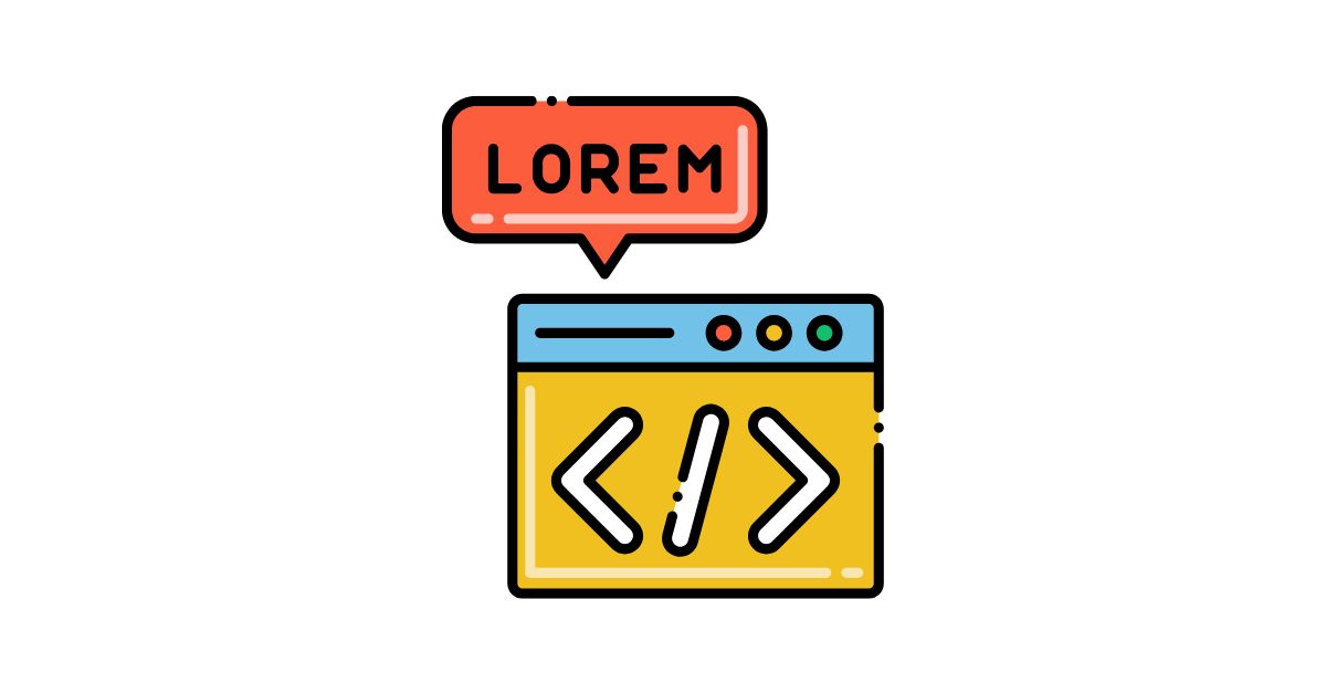 Standard HTML Lorem Ipsum Generator