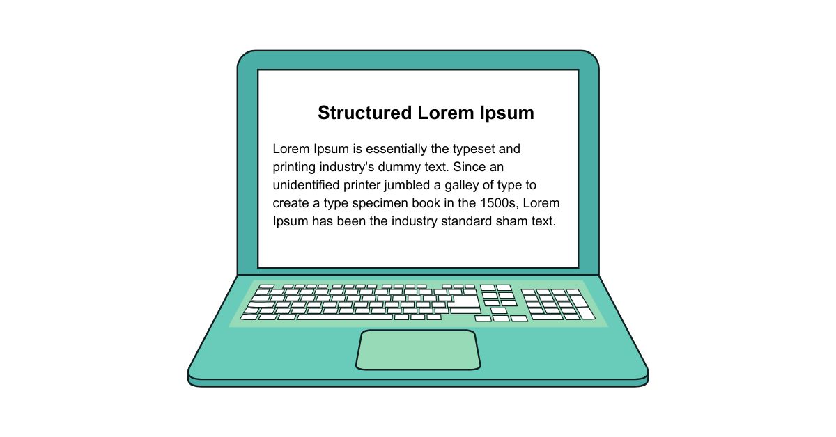 Structured Lorem Ipsum