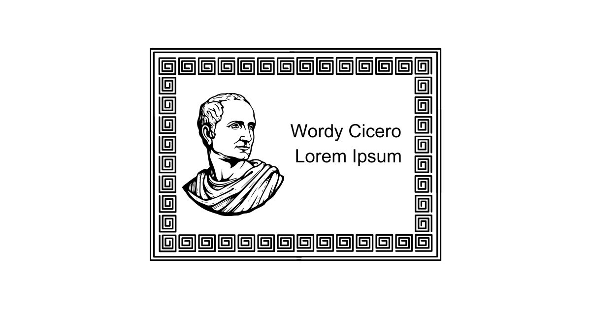 Wordy Cicero Lorem Ipsum