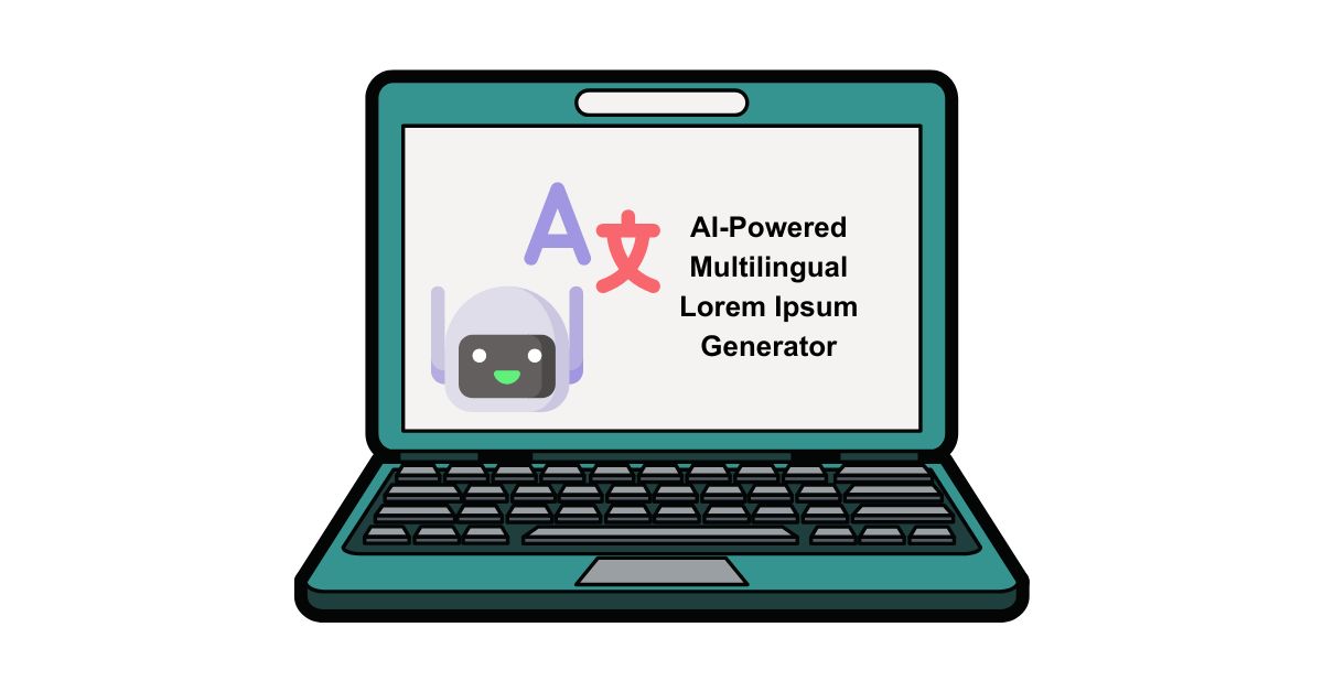 AI-Powered Multilingual Lorem Ipsum Generator