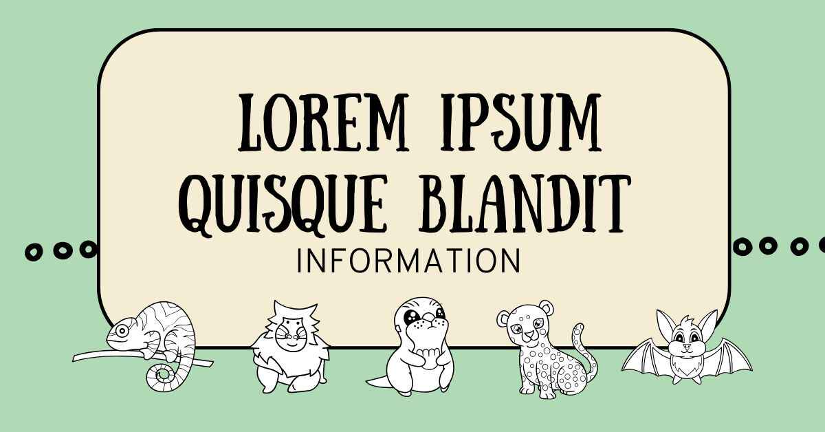 Basic Animal Lorem Ipsum Word Generator