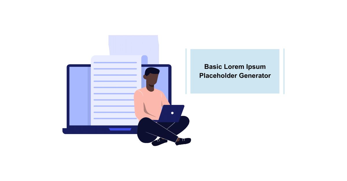 Basic Lorem Ipsum Placeholder Generator