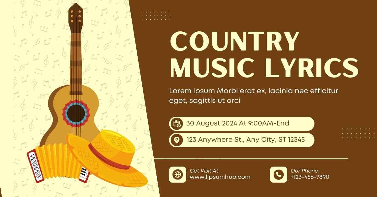 Country Music Lyrics Lorem Ipsum Generator