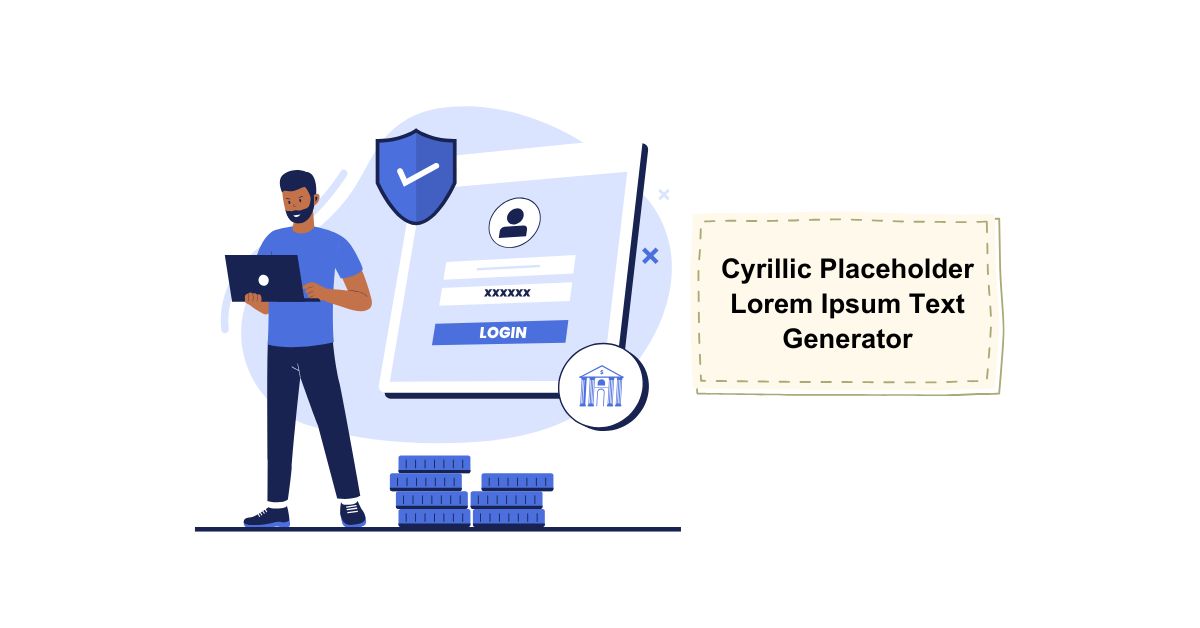 Cyrillic Placeholder Lorem Ipsum Text Generator