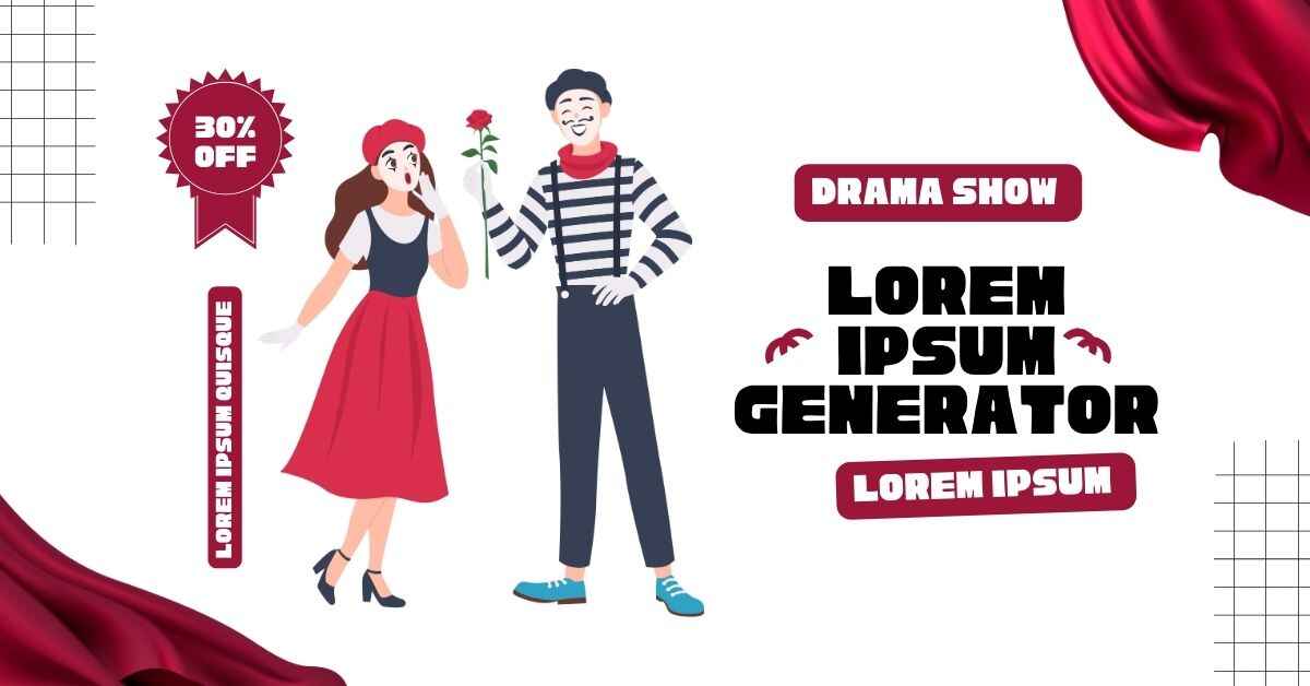 Drama Show Lorem Ipsum Generator