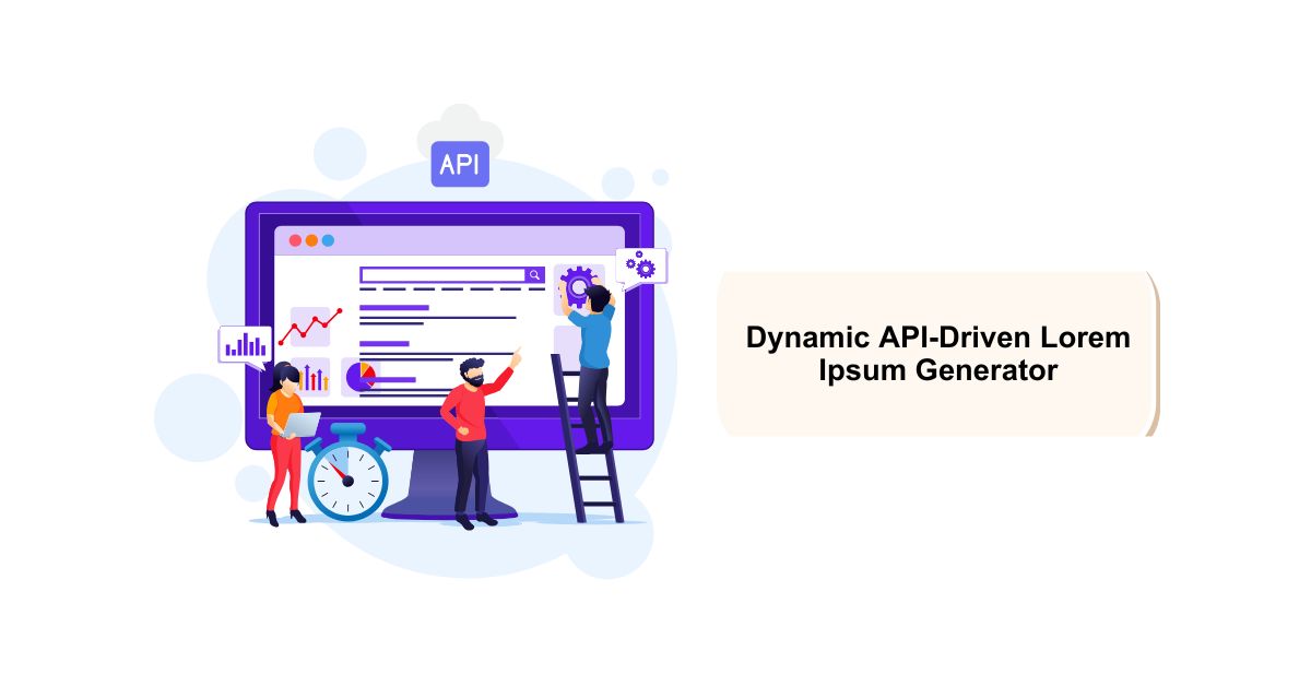 Dynamic API-Driven Lorem Ipsum Generator