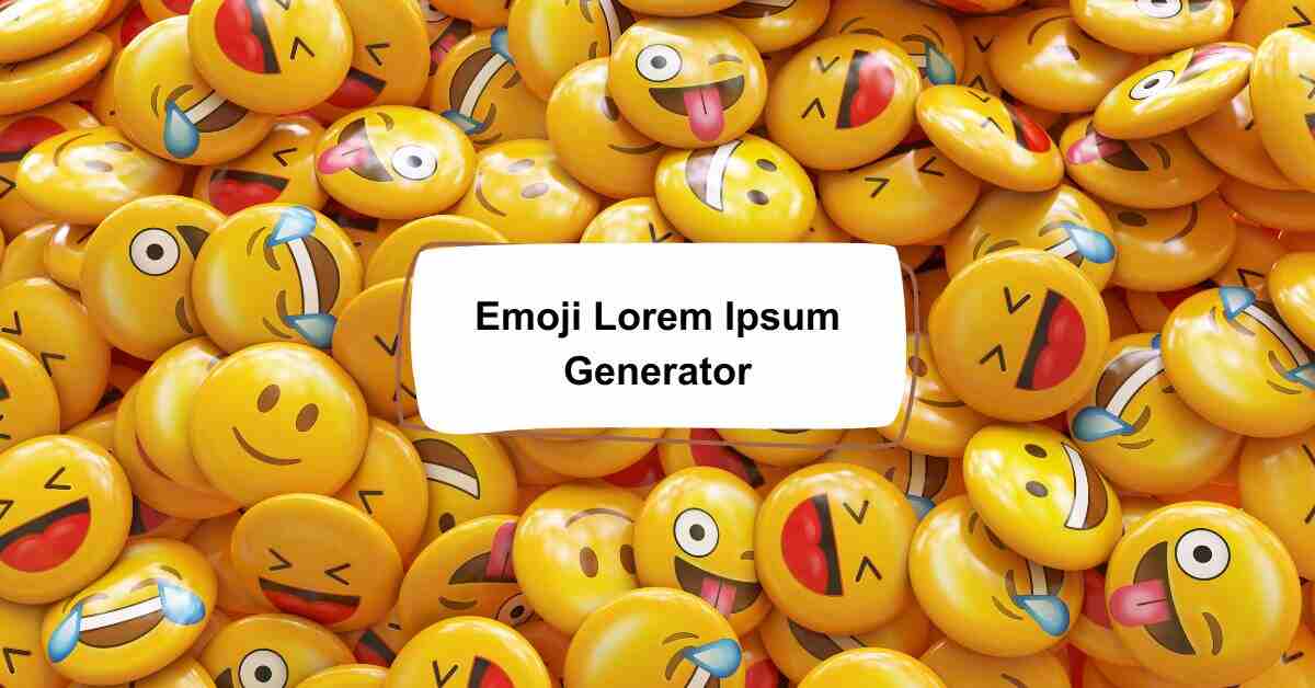 Emoji Lorem Ipsum Generator