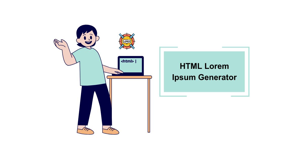 HTML Lorem Ipsum Generator