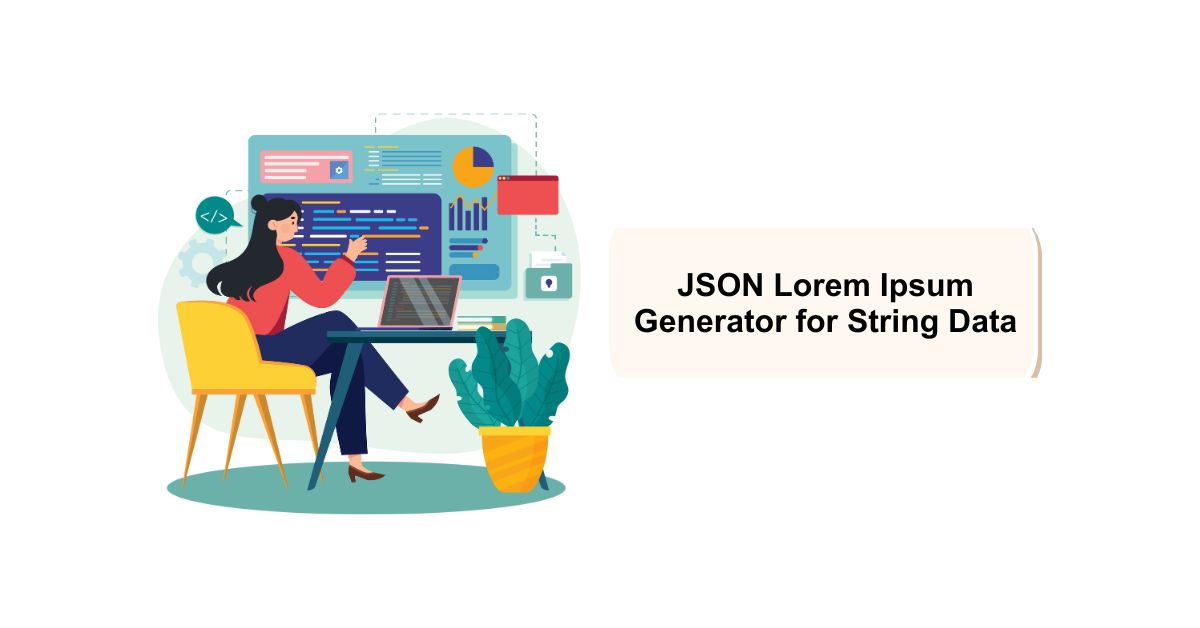 JSON Lorem Ipsum Generator for String Data