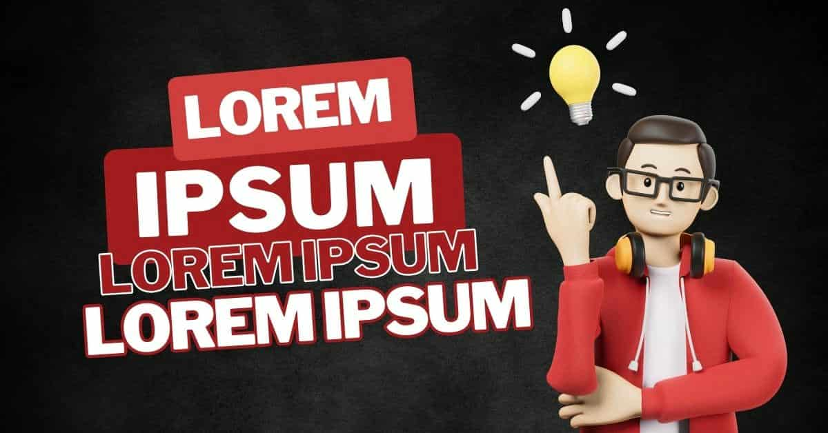 Lorem Ipsum Generator for 3D Animator