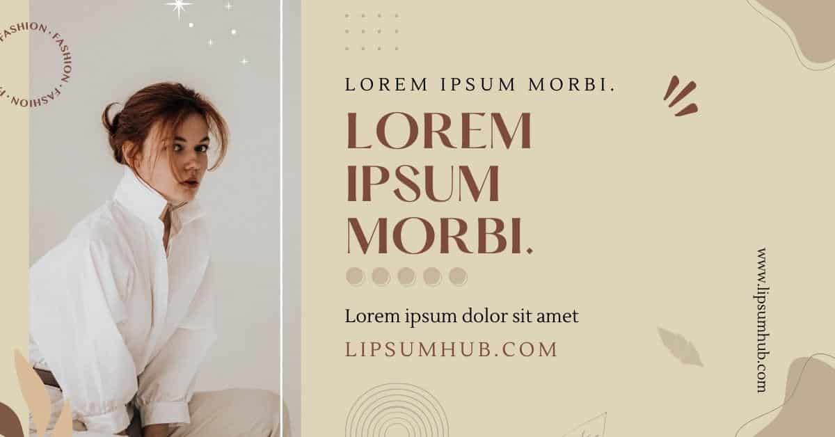 Lorem Ipsum Generator for Fashion Designer