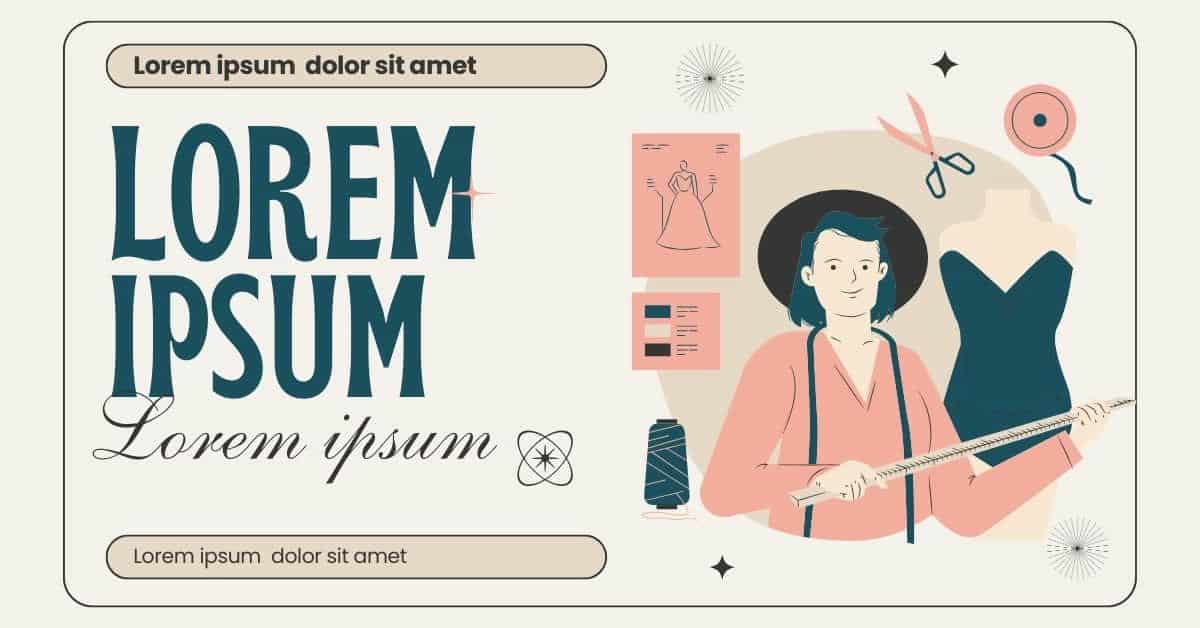 Lorem Ipsum Generator for Fashion Illustrator