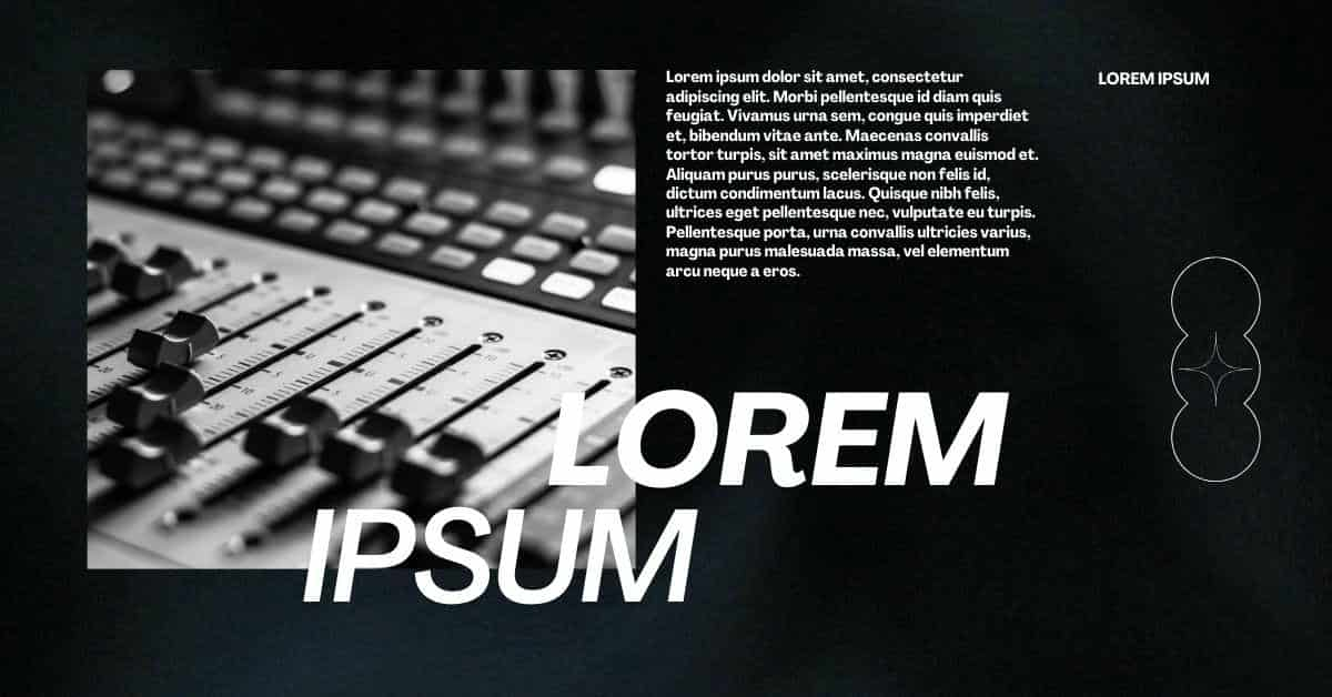 Lorem Ipsum Generator for Music Producer