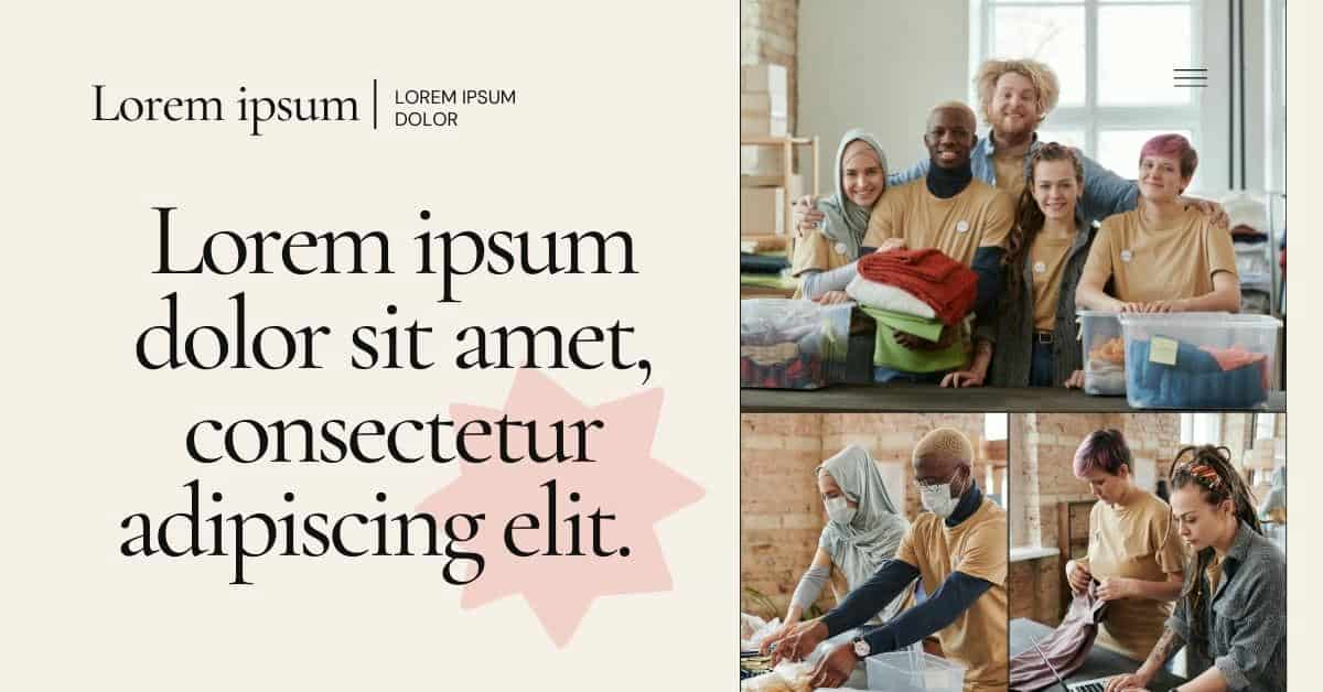 Lorem Ipsum Generator for Nonprofit