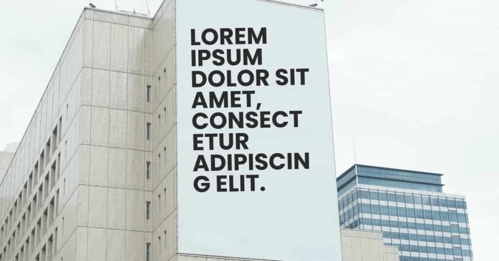 Lorem Ipsum Generator for Signage Designer - Lipsum Hub