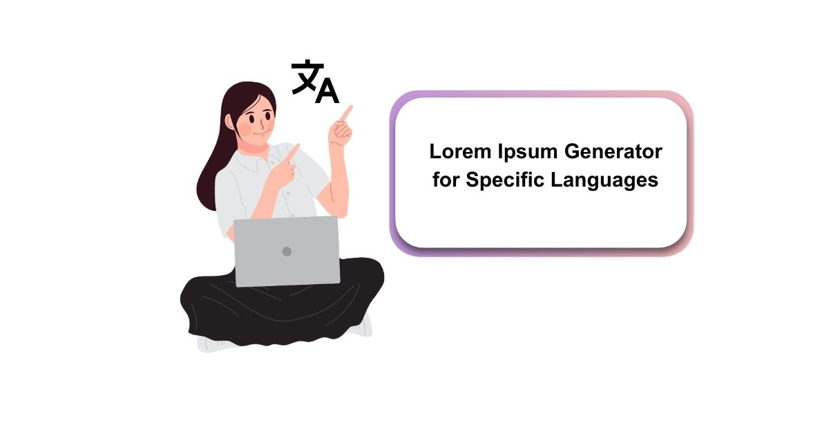 Lorem Ipsum Generator for Specific Languages