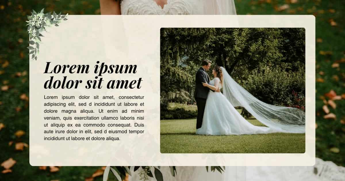 Lorem Ipsum Generator for Wedding Planner