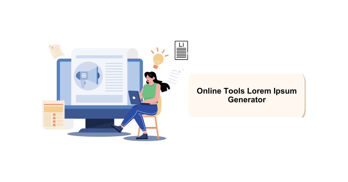 Online Tools Lorem Ipsum Generation